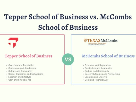 Tepper School of Business vs. McCombs School of Business